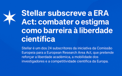 Stellar subscreve iniciativa para combater o estigma como barreira à liberdade científica